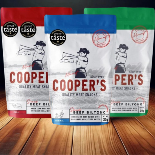Cooper's Biltong 3 pack